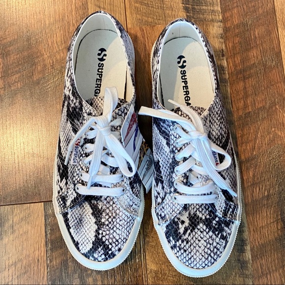 SUPERGA 2750 Cotu Snakeskin Womens Sneakers - Picture 4 of 12